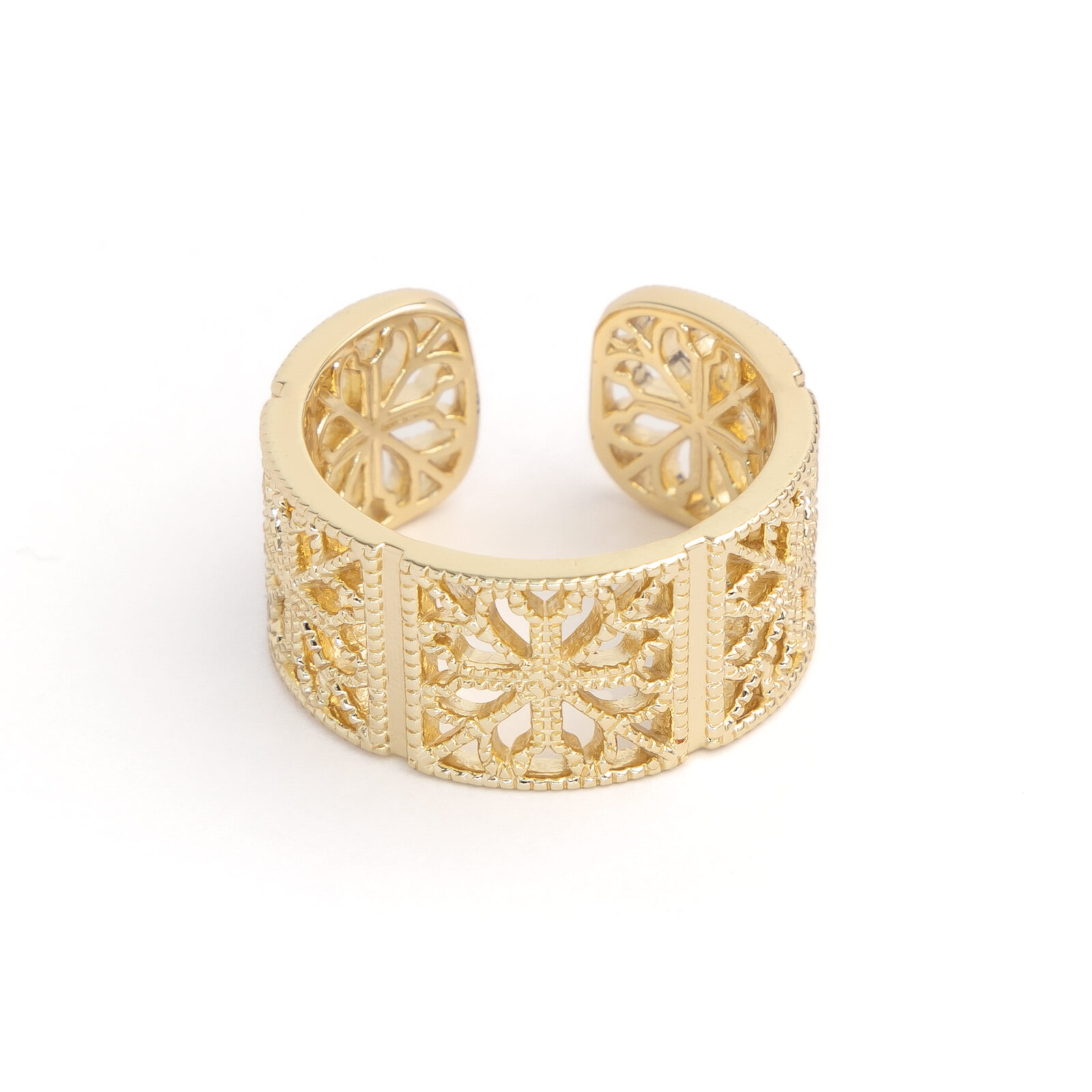 Ģeometrisks gredzens “Glyphes”