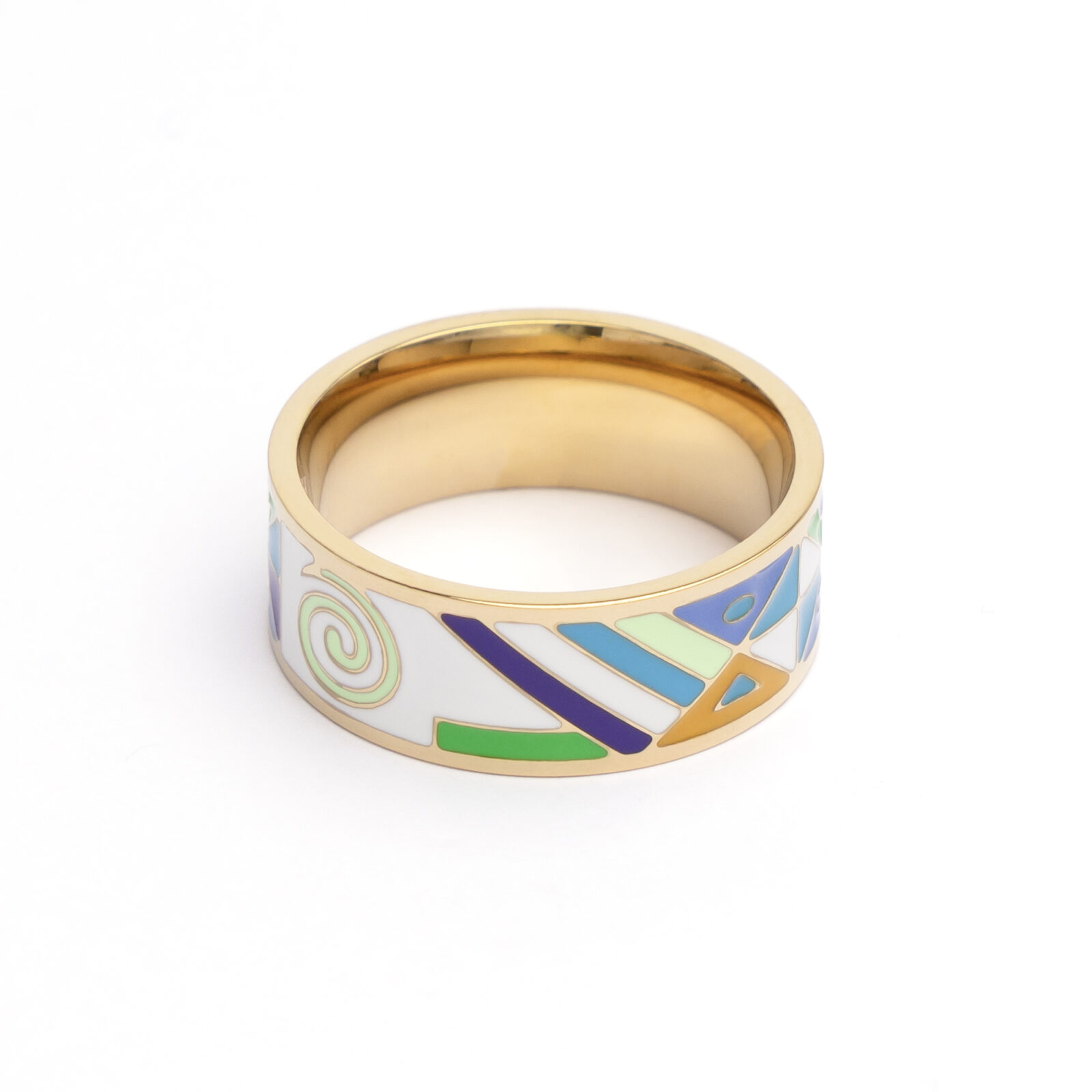 Emaljas gredzens “Chromatique”