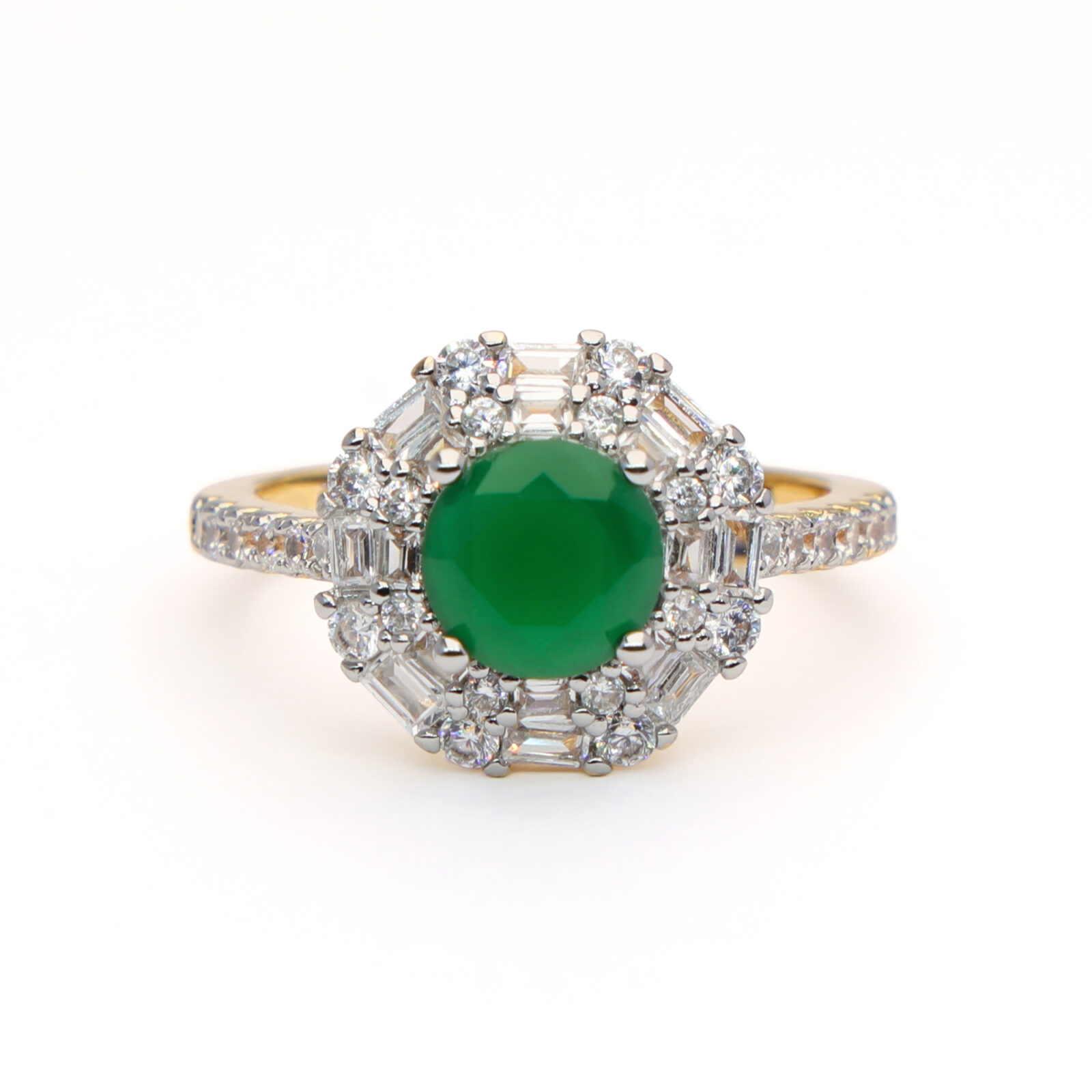 Ģeometrisks gredzens ”Lierre”