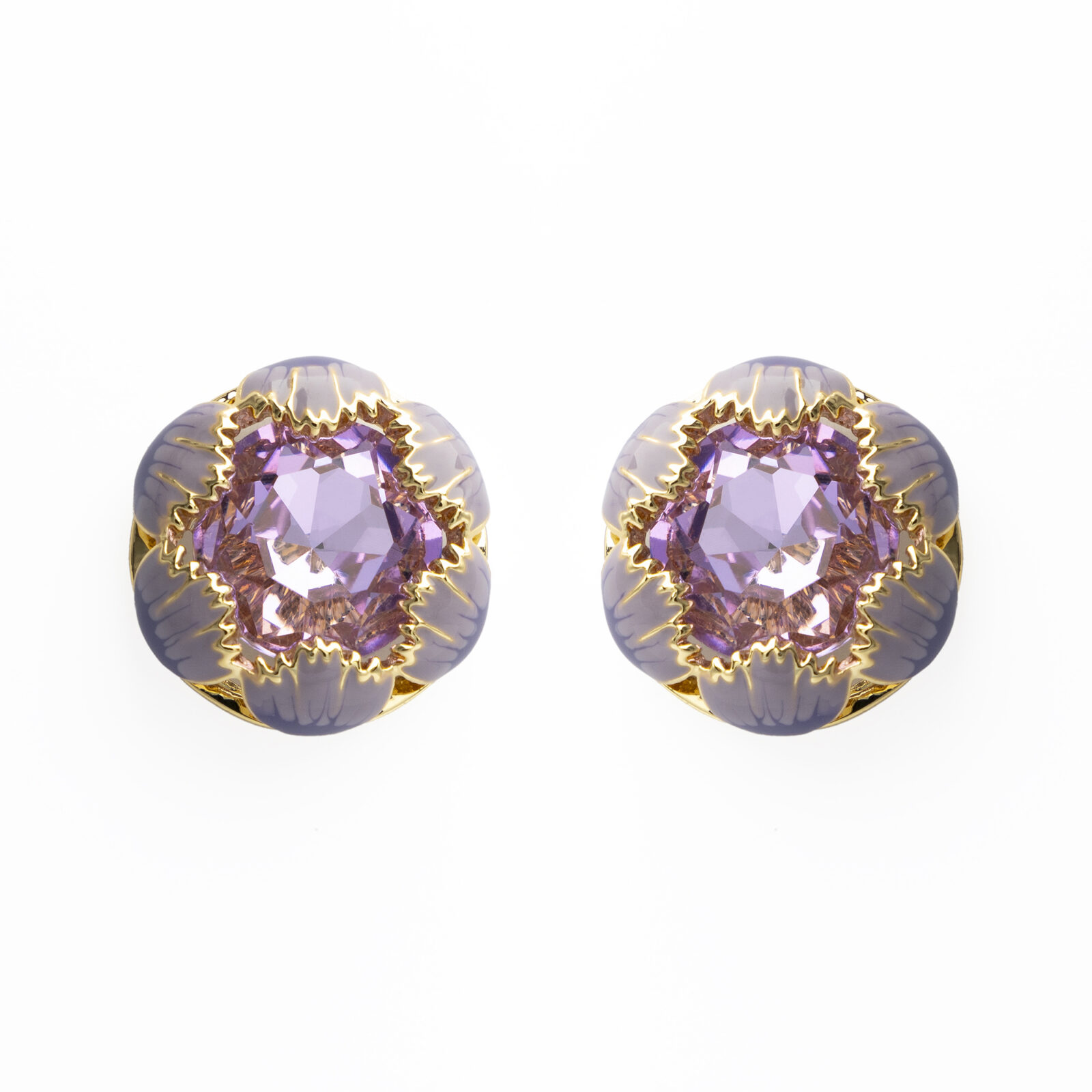 Auskari ar kristāliem «Aster»