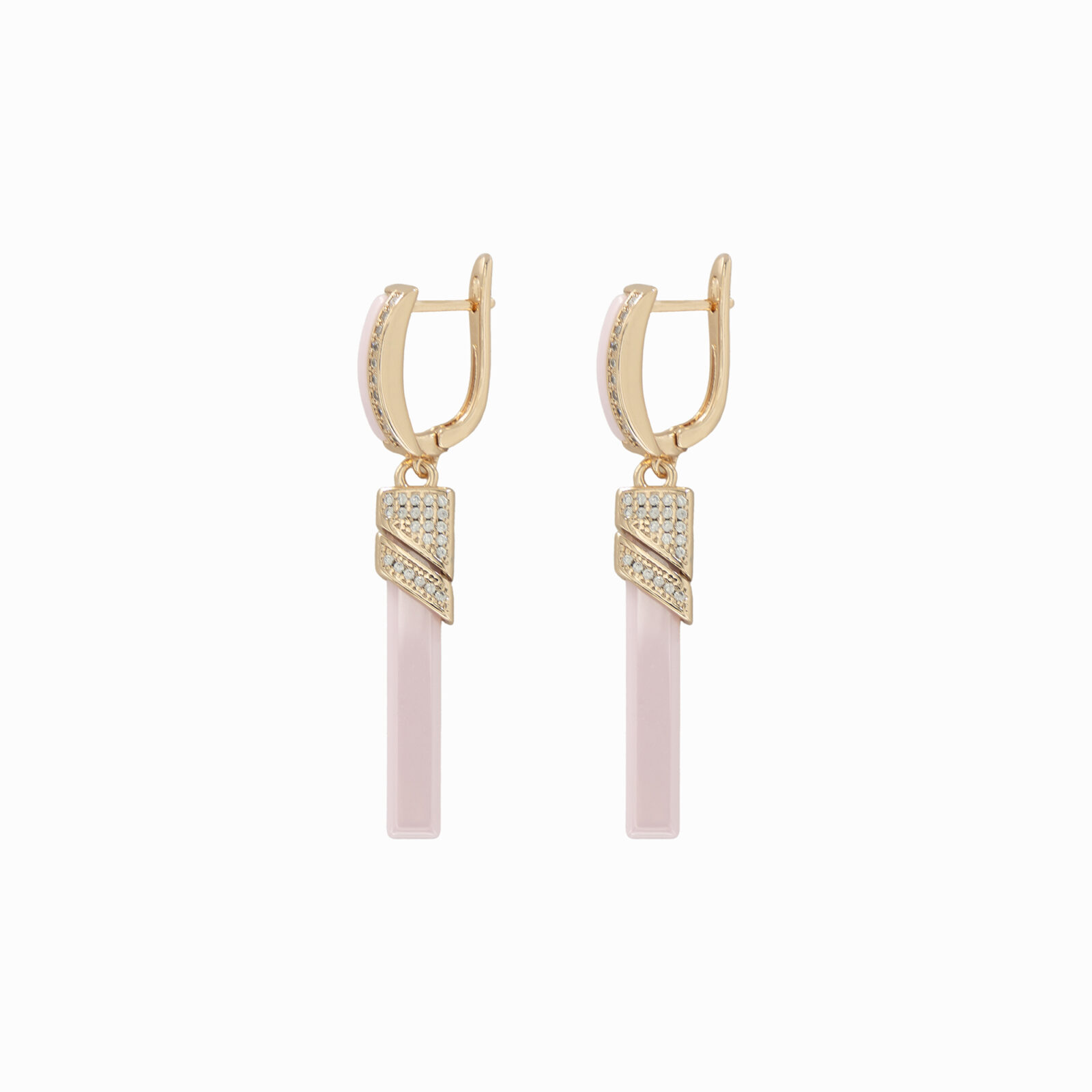 Auskari ar piekariņu «Camélia»