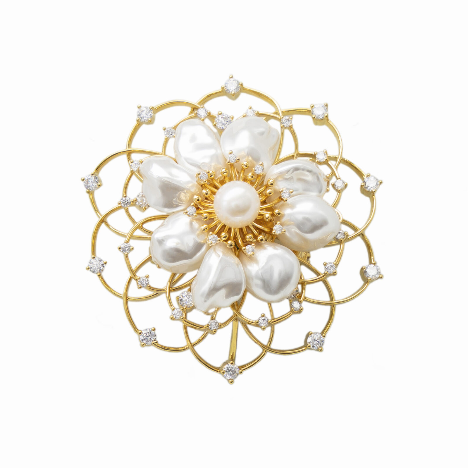 Florāla broša “Eirene”