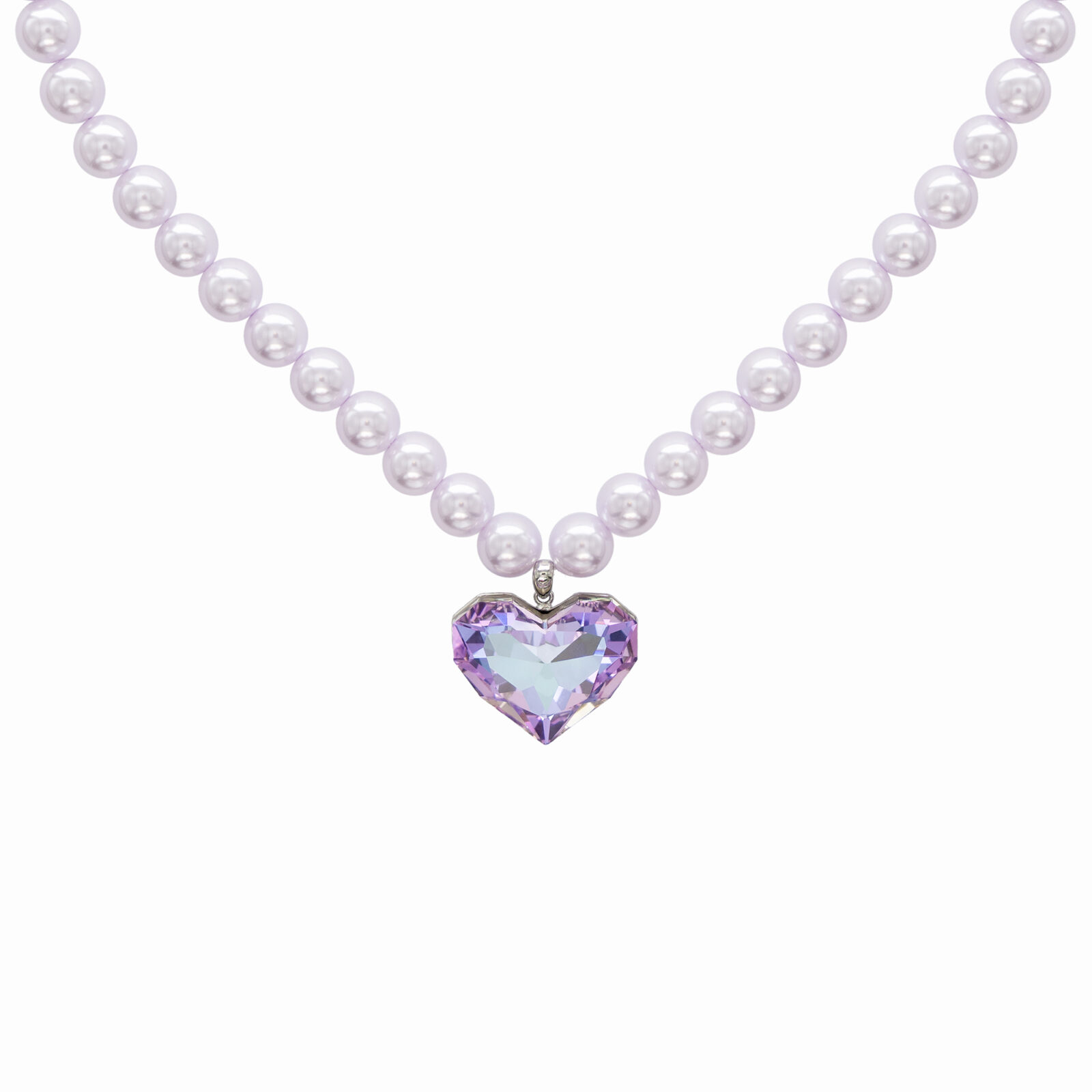 Kaklarota ar kristāli “Éclisse”