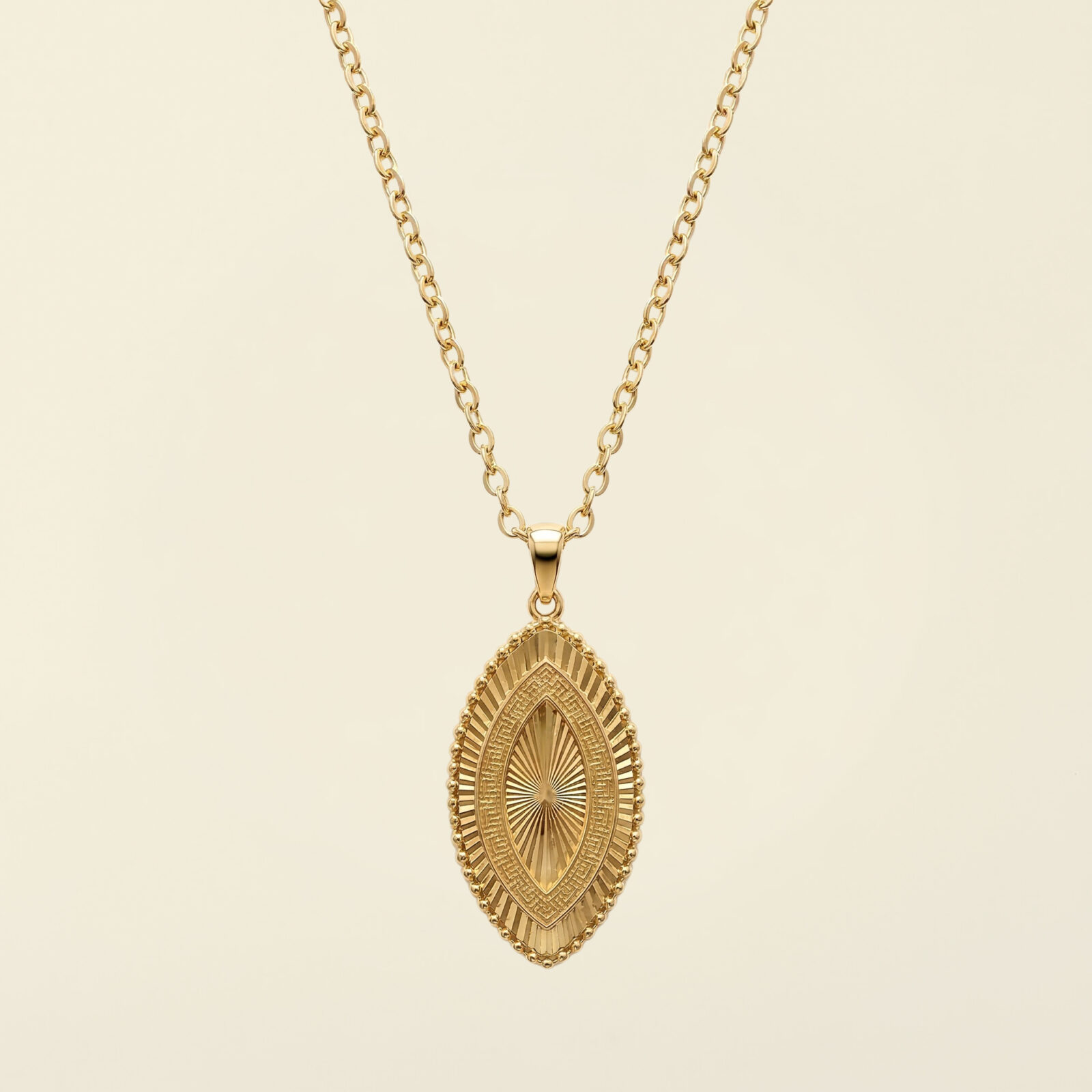 Apzeltīts kulons “Solaris”